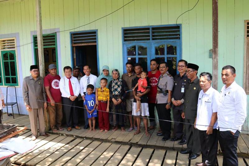 Bupati menyambangi Kediaman Korban gempa dan tsunami Palu Sulteng